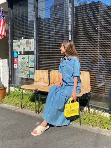 ORIGINATED IN GRACE CONTINENTAL yukimi yonee コーディネート画像