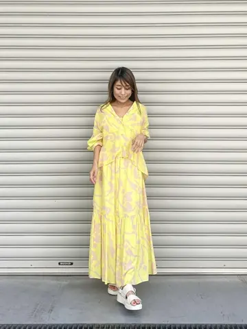 ORIGINATED IN GRACE CONTINENTAL yukimi yonee コーディネート画像