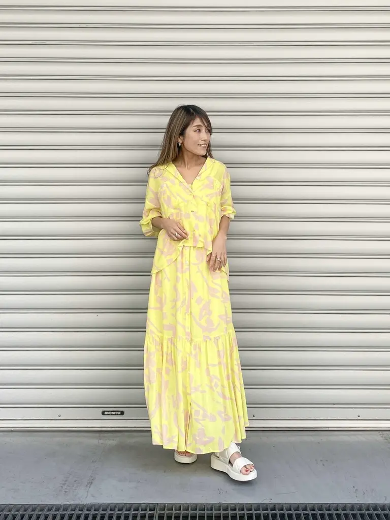 ORIGINATED IN GRACE CONTINENTAL yukimi yonee コーディネート画像