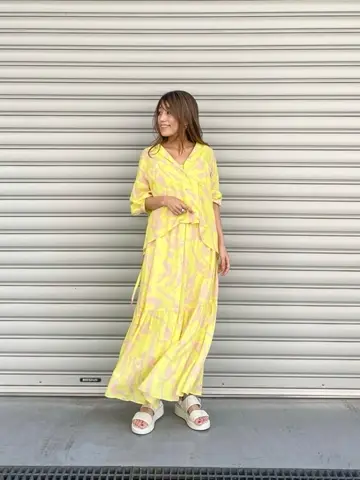 ORIGINATED IN GRACE CONTINENTAL yukimi yonee コーディネート画像