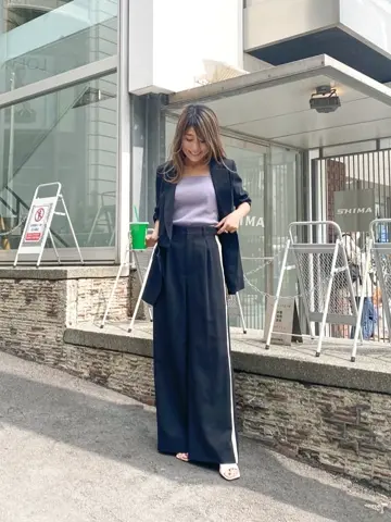 ORIGINATED IN GRACE CONTINENTAL yukimi yonee コーディネート画像