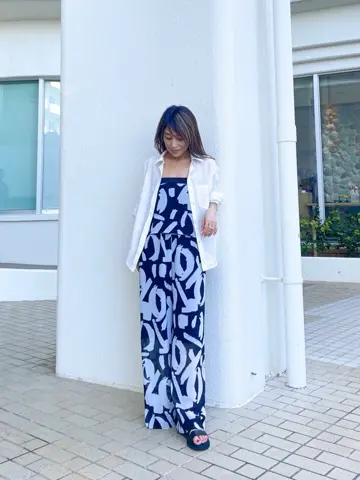 ORIGINATED IN GRACE CONTINENTAL yukimi yonee コーディネート画像