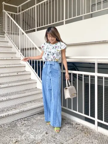 ORIGINATED IN GRACE CONTINENTAL yukimi yonee コーディネート画像