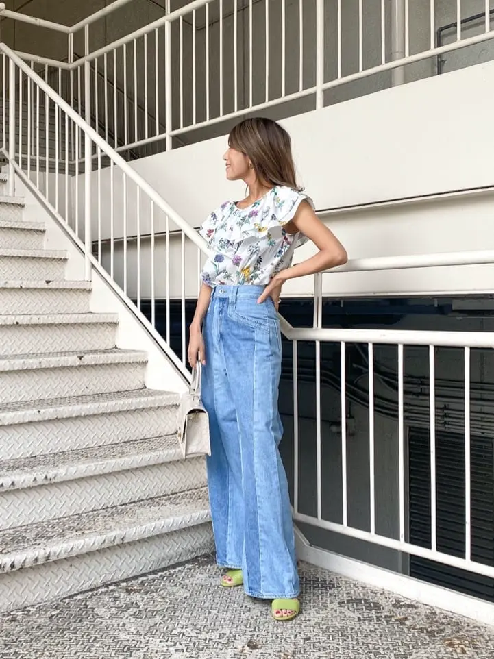 ORIGINATED IN GRACE CONTINENTAL yukimi yonee コーディネート画像