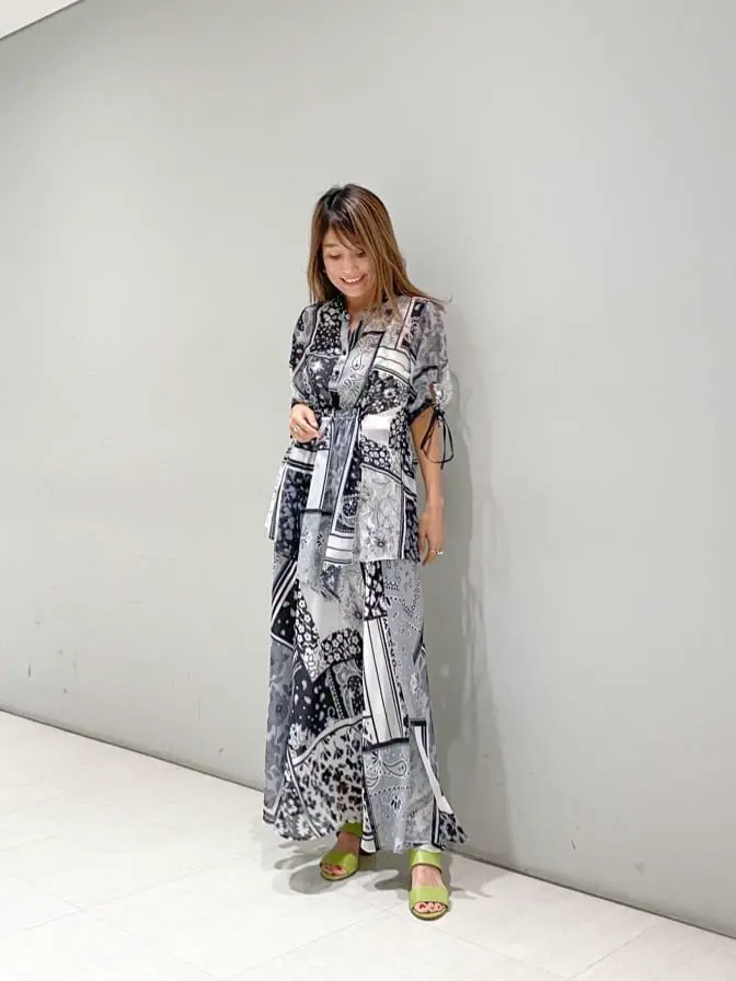 ORIGINATED IN GRACE CONTINENTAL yukimi yonee コーディネート画像