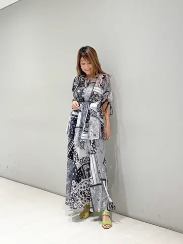 ORIGINATED IN GRACE CONTINENTAL yukimi yonee コーディネート画像