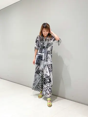 ORIGINATED IN GRACE CONTINENTAL yukimi yonee コーディネート画像