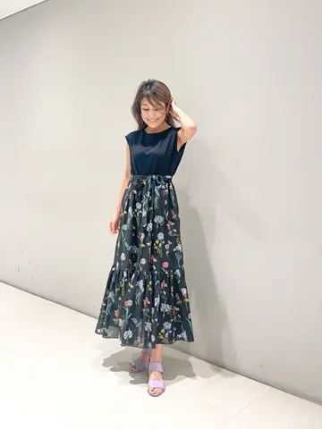 ORIGINATED IN GRACE CONTINENTAL yukimi yonee コーディネート画像