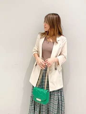 ORIGINATED IN GRACE CONTINENTAL yukimi yonee コーディネート画像