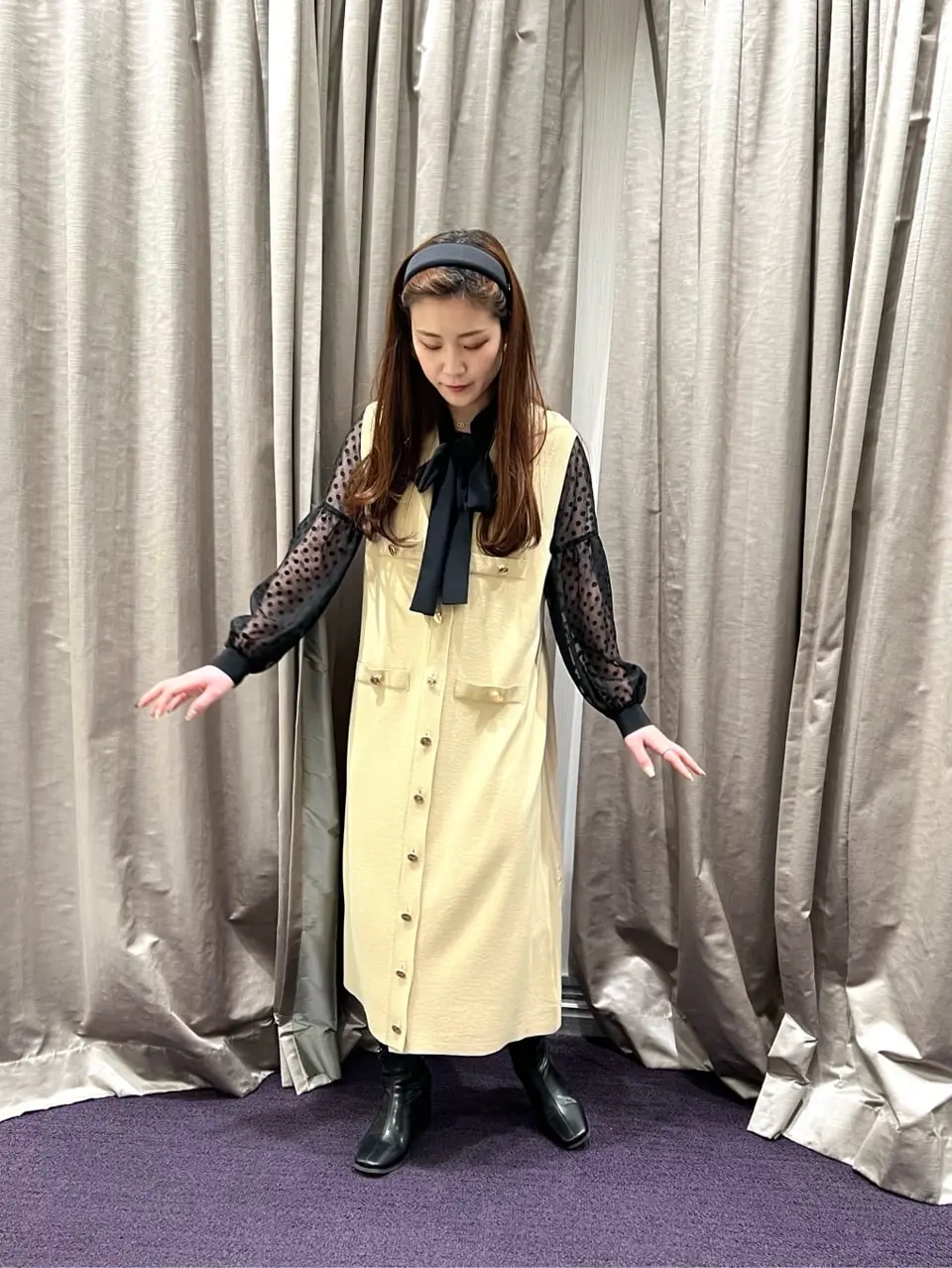 ORIGINATED IN GRACE CONTINENTAL Kaho コーディネート画像