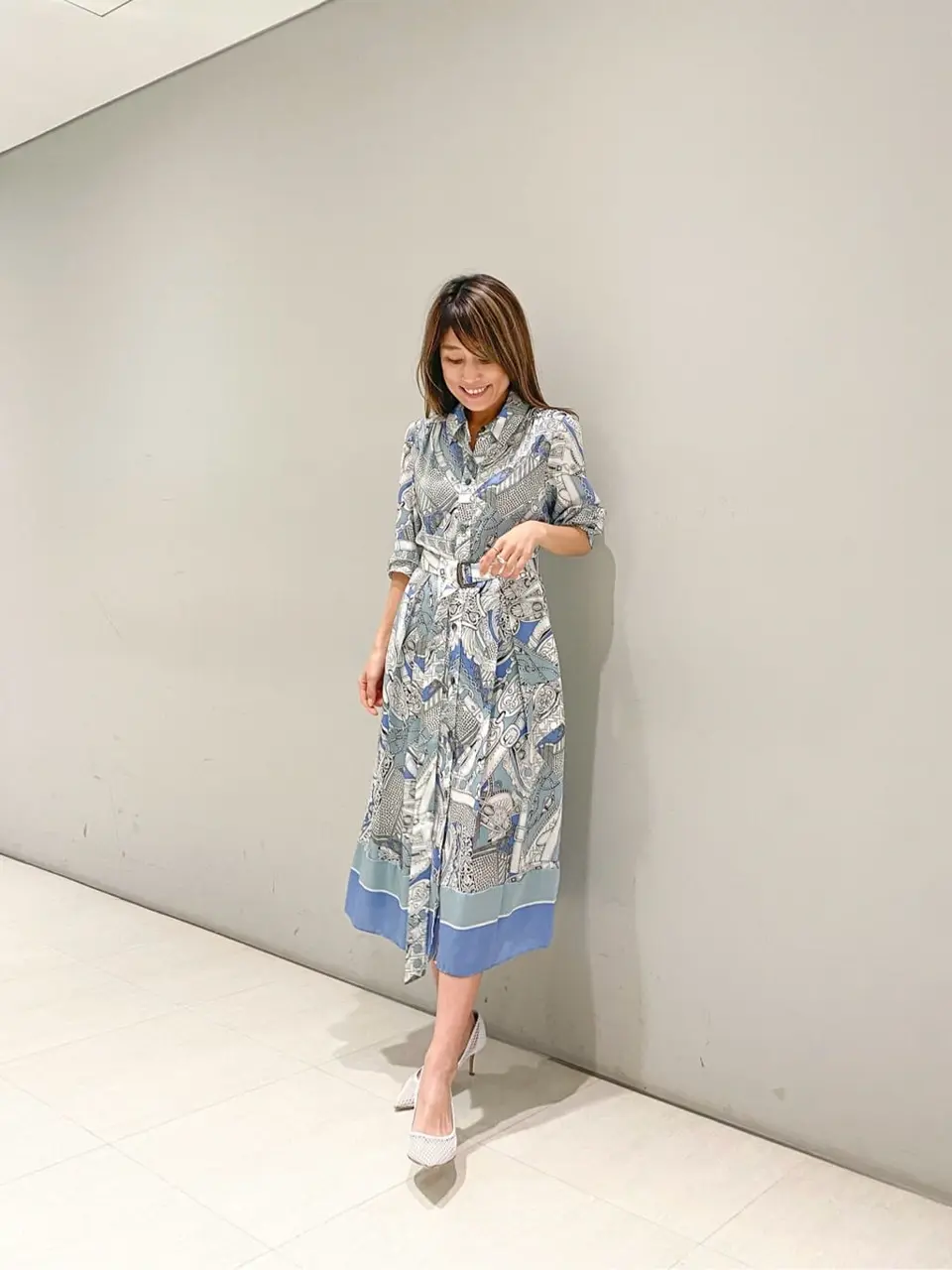 ORIGINATED IN GRACE CONTINENTAL yukimi yonee コーディネート画像