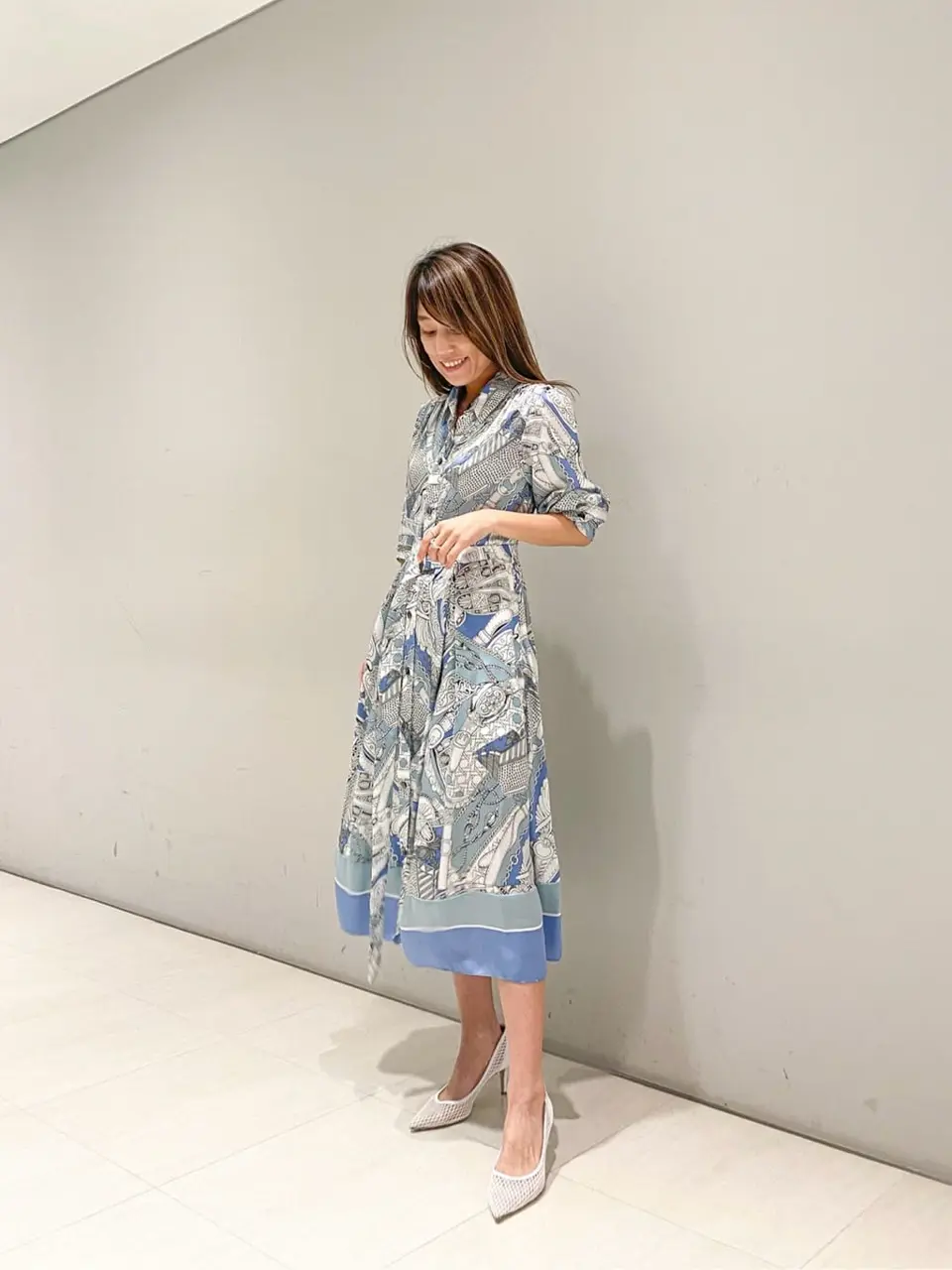 ORIGINATED IN GRACE CONTINENTAL yukimi yonee コーディネート画像