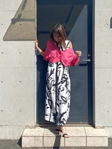 ORIGINATED IN GRACE CONTINENTAL yukimi yonee コーディネート画像