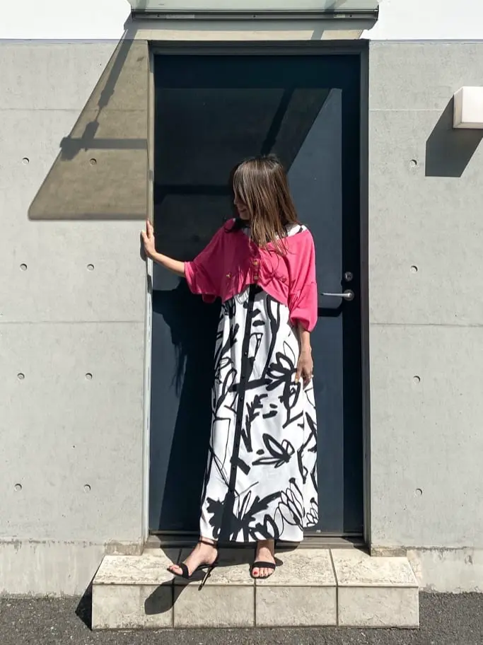 ORIGINATED IN GRACE CONTINENTAL yukimi yonee コーディネート画像