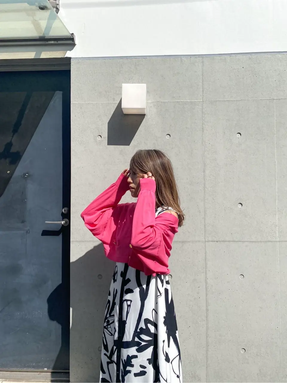 ORIGINATED IN GRACE CONTINENTAL yukimi yonee コーディネート画像