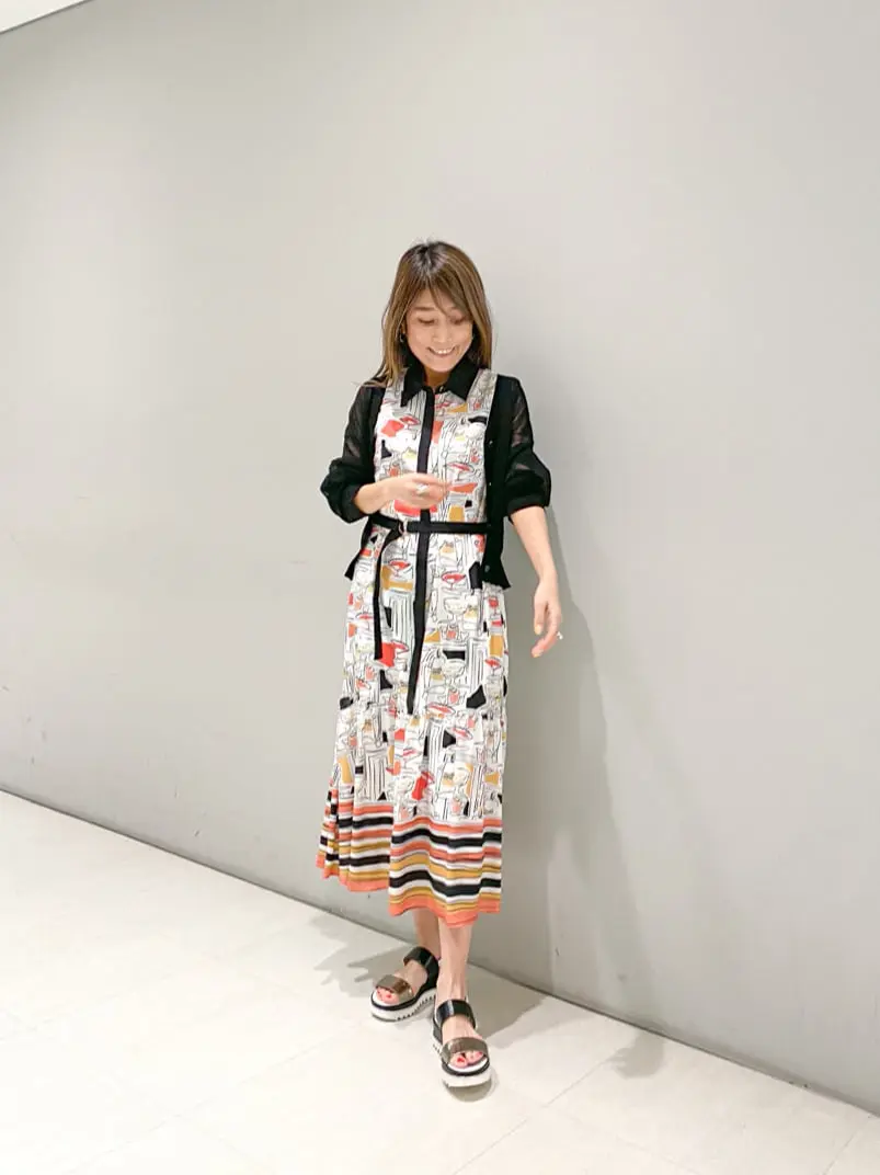 ORIGINATED IN GRACE CONTINENTAL yukimi yonee コーディネート画像