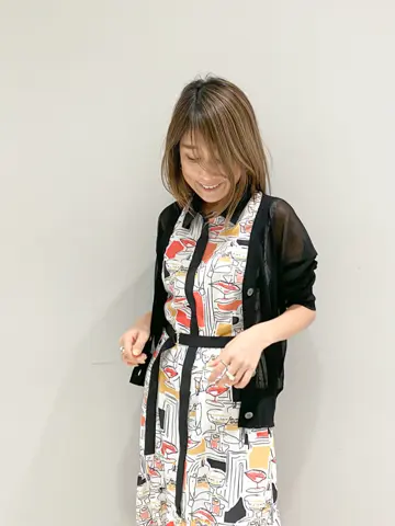 ORIGINATED IN GRACE CONTINENTAL yukimi yonee コーディネート画像