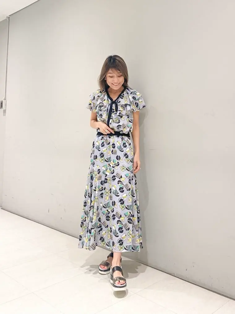 ORIGINATED IN GRACE CONTINENTAL yukimi yonee コーディネート画像