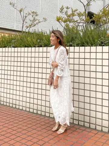 ORIGINATED IN GRACE CONTINENTAL yukimi yonee コーディネート画像