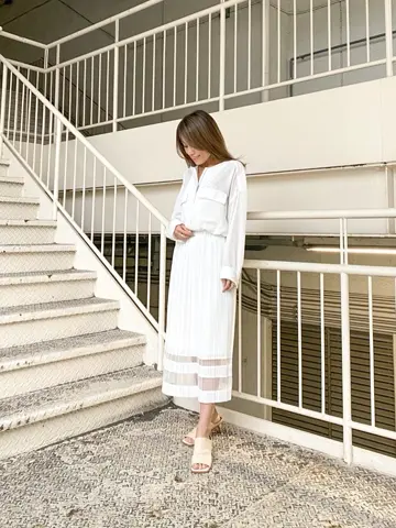 ORIGINATED IN GRACE CONTINENTAL yukimi yonee コーディネート画像