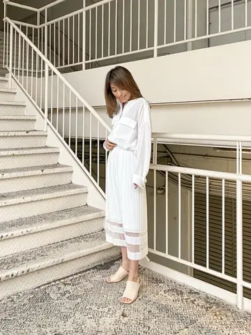 ORIGINATED IN GRACE CONTINENTAL yukimi yonee コーディネート画像