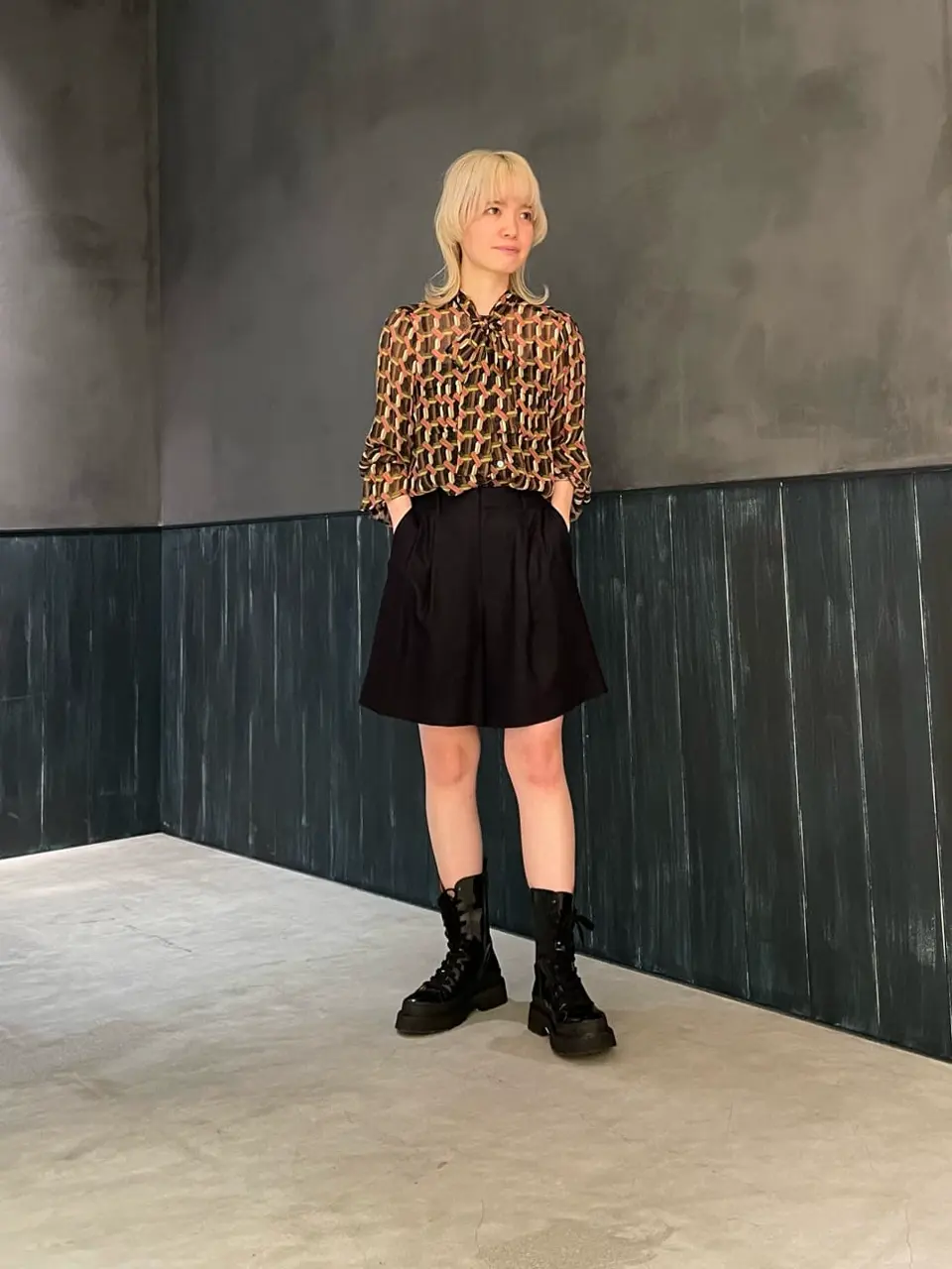 ORIGINATED IN GRACE CONTINENTAL 三浦　芙優 コーディネート画像