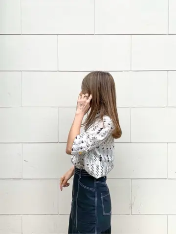 ORIGINATED IN GRACE CONTINENTAL yukimi yonee コーディネート画像