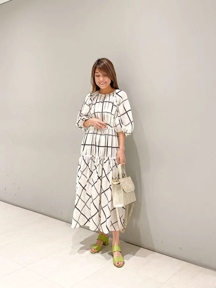 ORIGINATED IN GRACE CONTINENTAL yukimi yonee コーディネート画像