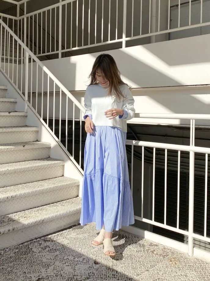 ORIGINATED IN GRACE CONTINENTAL yukimi yonee コーディネート画像