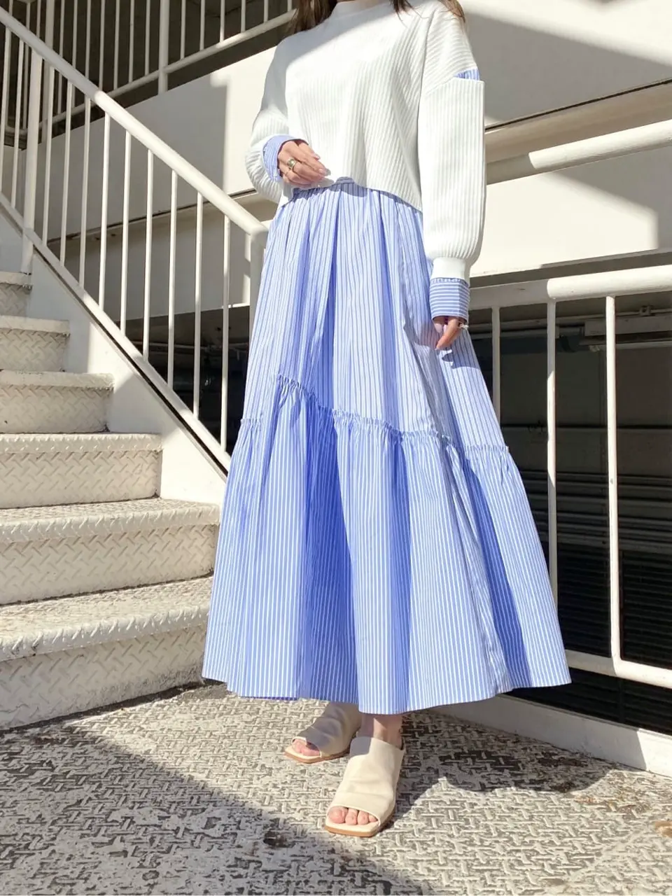 ORIGINATED IN GRACE CONTINENTAL yukimi yonee コーディネート画像