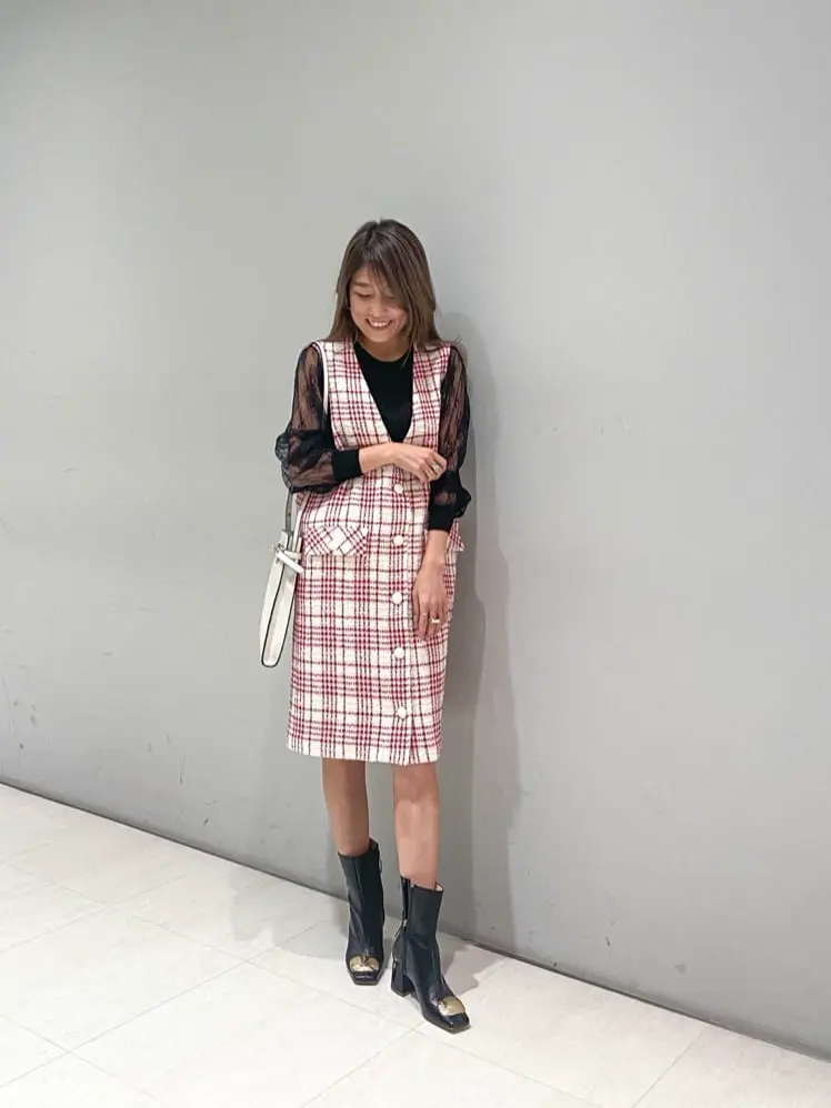 ORIGINATED IN GRACE CONTINENTAL yukimi yonee コーディネート画像