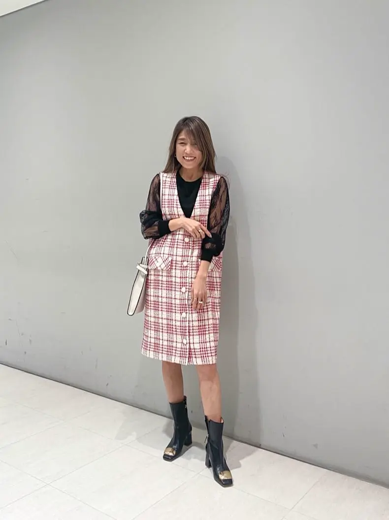 ORIGINATED IN GRACE CONTINENTAL yukimi yonee コーディネート画像