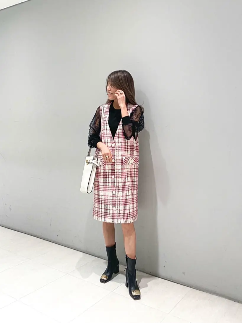 ORIGINATED IN GRACE CONTINENTAL yukimi yonee コーディネート画像