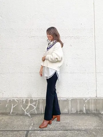 ORIGINATED IN GRACE CONTINENTAL yukimi yonee コーディネート画像