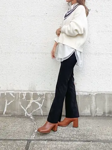 ORIGINATED IN GRACE CONTINENTAL yukimi yonee コーディネート画像