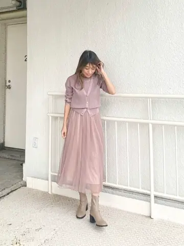 ORIGINATED IN GRACE CONTINENTAL yukimi yonee コーディネート画像