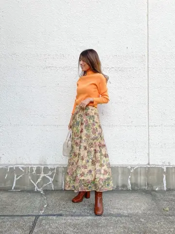 ORIGINATED IN GRACE CONTINENTAL yukimi yonee コーディネート画像