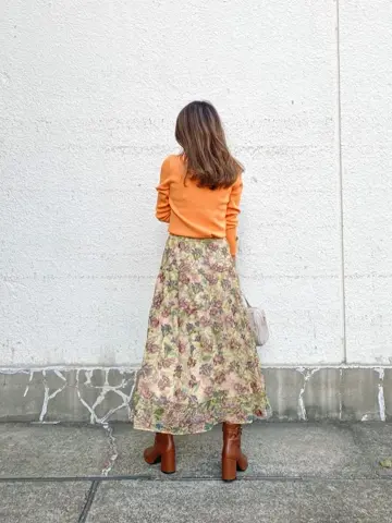 ORIGINATED IN GRACE CONTINENTAL yukimi yonee コーディネート画像