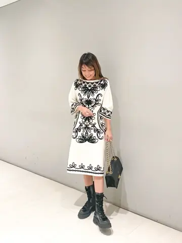 ORIGINATED IN GRACE CONTINENTAL yukimi yonee コーディネート画像