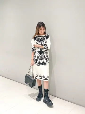 ORIGINATED IN GRACE CONTINENTAL yukimi yonee コーディネート画像