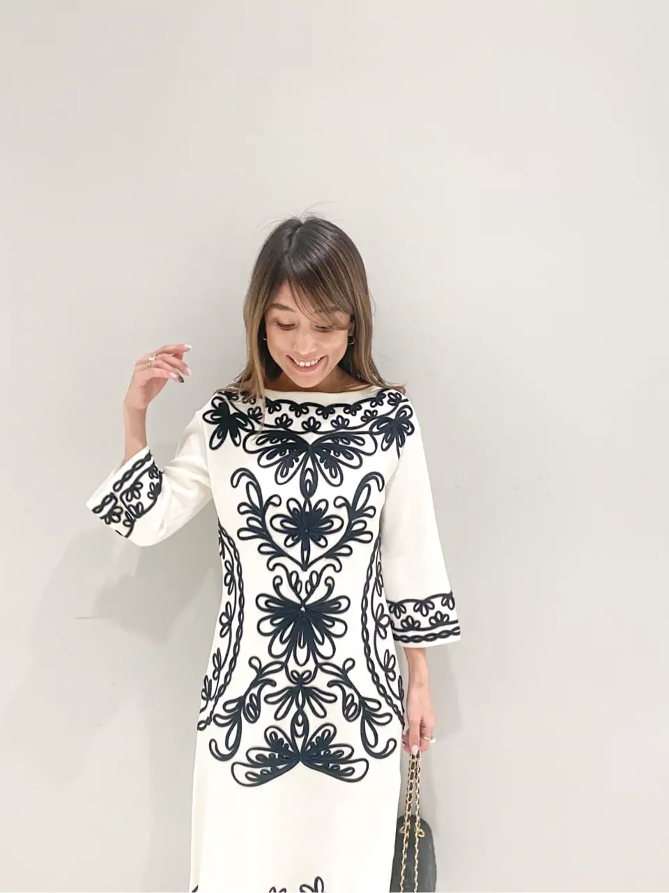 ORIGINATED IN GRACE CONTINENTAL yukimi yonee コーディネート画像