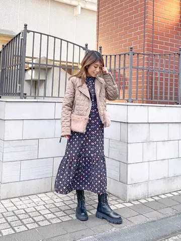 ORIGINATED IN GRACE CONTINENTAL yukimi yonee コーディネート画像