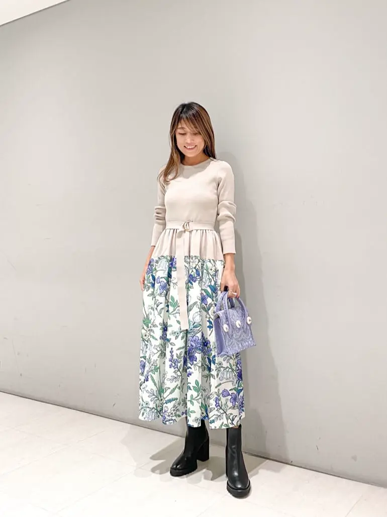 ORIGINATED IN GRACE CONTINENTAL yukimi yonee コーディネート画像