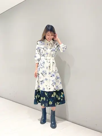 ORIGINATED IN GRACE CONTINENTAL yukimi yonee コーディネート画像