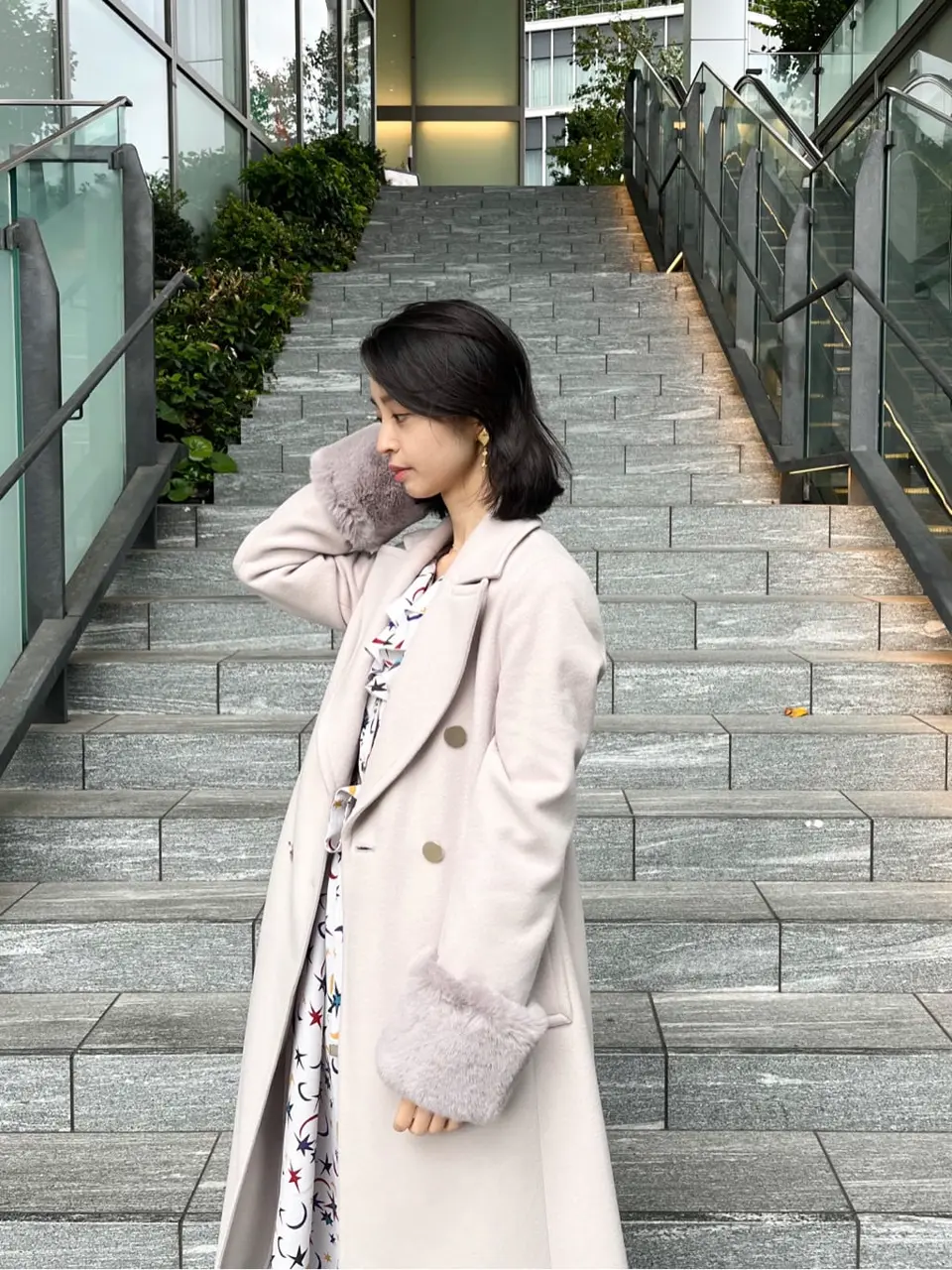 ORIGINATED IN GRACE CONTINENTAL yuri コーディネート画像