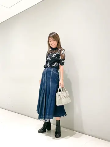 ORIGINATED IN GRACE CONTINENTAL yukimi yonee コーディネート画像