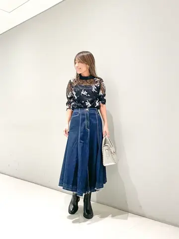 ORIGINATED IN GRACE CONTINENTAL yukimi yonee コーディネート画像