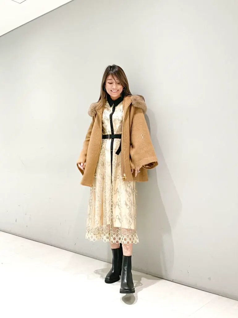 ORIGINATED IN GRACE CONTINENTAL yukimi yonee コーディネート画像