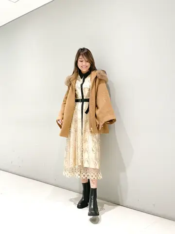 ORIGINATED IN GRACE CONTINENTAL yukimi yonee コーディネート画像