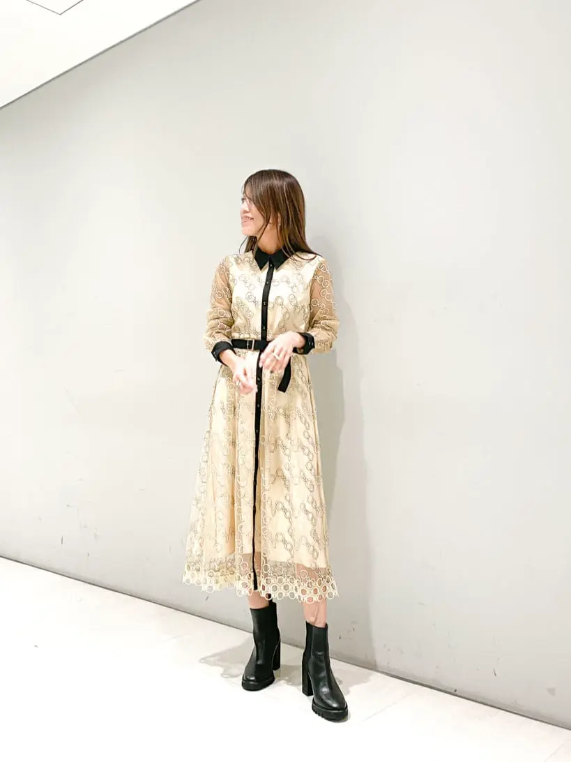 ORIGINATED IN GRACE CONTINENTAL yukimi yonee コーディネート画像